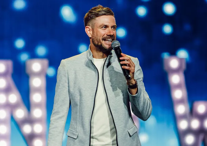 Andreas Küffner auf der Bühne